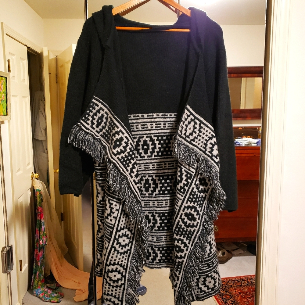 Poncho Knit Sweater